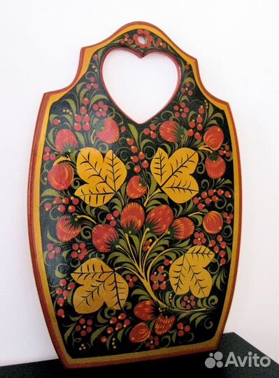 Кухонная доска, Хохломская роспись