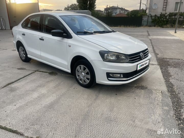 Volkswagen Polo 1.6 МТ, 2019, 180 000 км