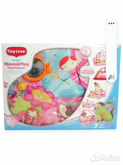 Развивающий коврик tiny love 