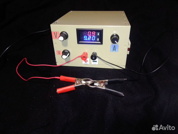 Блок питания регулируемый 0-25V 9A с защитой от кз