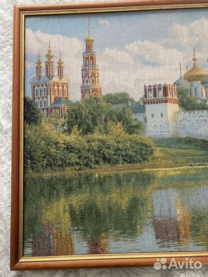 Картина из гобелена Новодевичий монастырь 65х50