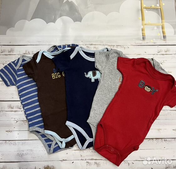 Боди для мальчика 62-68