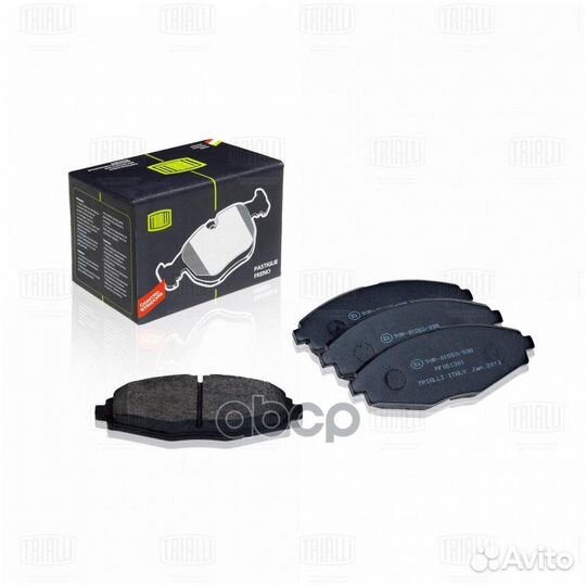 Колодки торм. для а/м Daewoo Matiz (98) диск