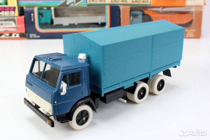 Редкая модель 1:43 Камаз 5320 с тентом (СССР)
