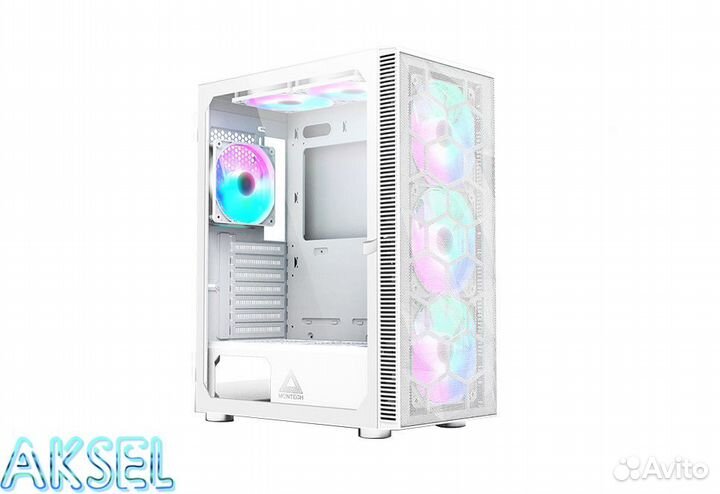 Корпус ATX montech X3 mesh frgb 3x120 / 3x140 мм