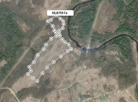 Участок 10,88 га (ИЖС)