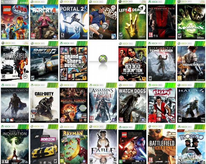 Игры на Xbox 360 Freeboot (Прошитый)