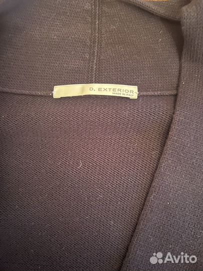 Трикотадное пальто D'Exterior