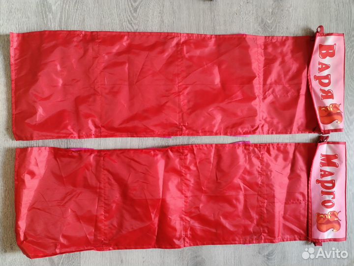 Кармашки на шкафчик в садик Варя, Марго