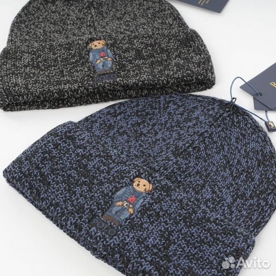 Шапка ralph lauren с мишкой