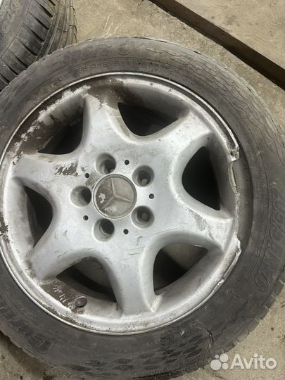 Диски mercedes r16 5x112 7j