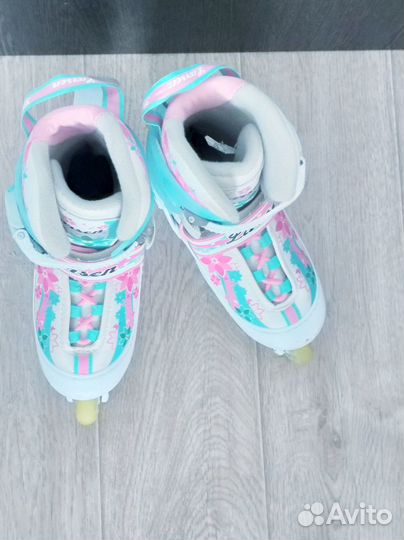 Роликовые коньки детские раздвижные