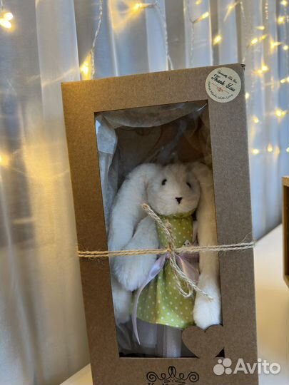 Игрушка зайка ручной работы