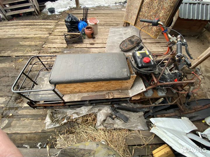 Самодельный снегоход