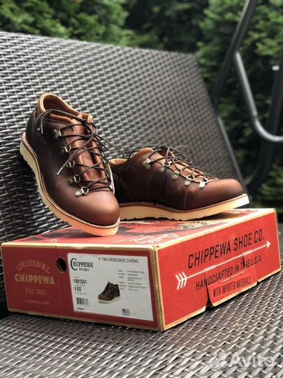 Chippewa 4 Tan Renegade D Ring 1901G61