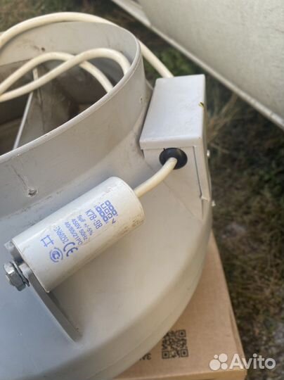 Вентилятор канальный ned kvr 250 б/у