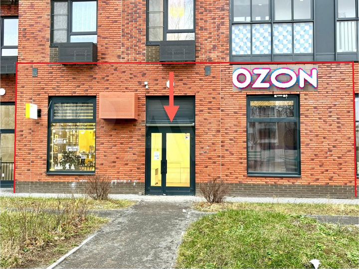 Lamoda и кофейня в новом доме,2 входа,трафик