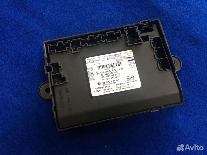 Mercedes a0038207126 блок задний двери