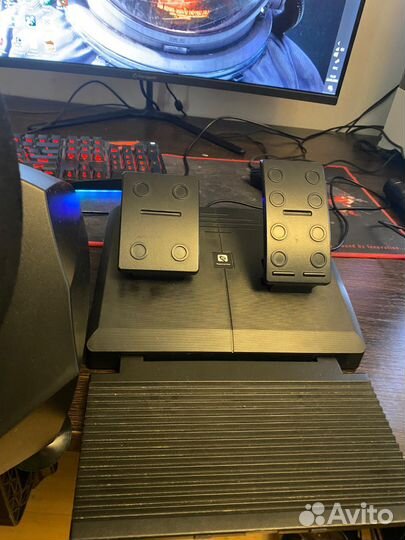 Руль Artplays V-1200 Vibro Racing Wheel черный