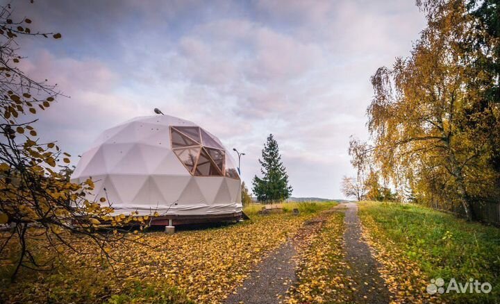 Геокупол геосфера глэмпинг