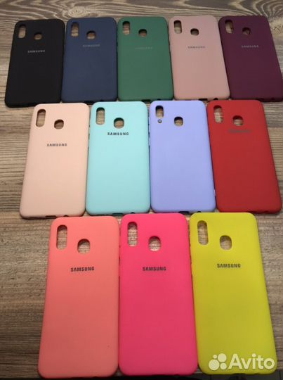 Чехол силиконовый на Samsung A20/A30