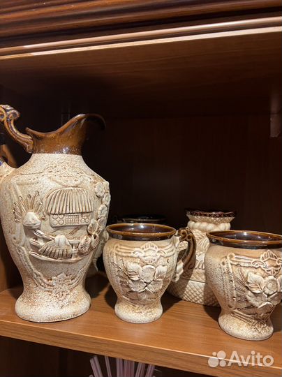 Набор кувшин и стаканы