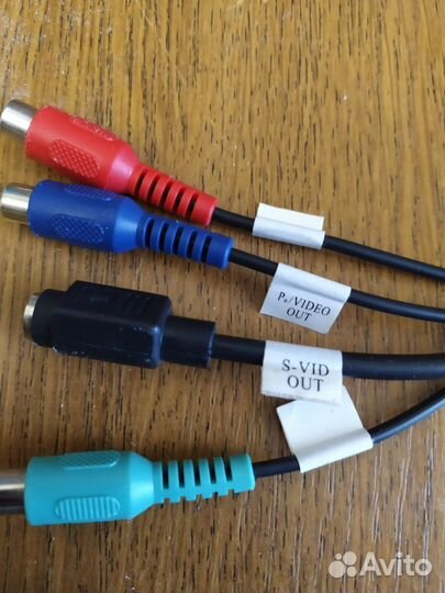 Кабель переходник s-video 9 pin -3 rca