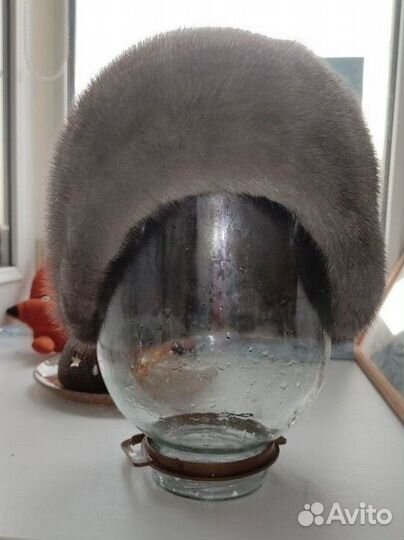 Шапка норковая р-р 54см