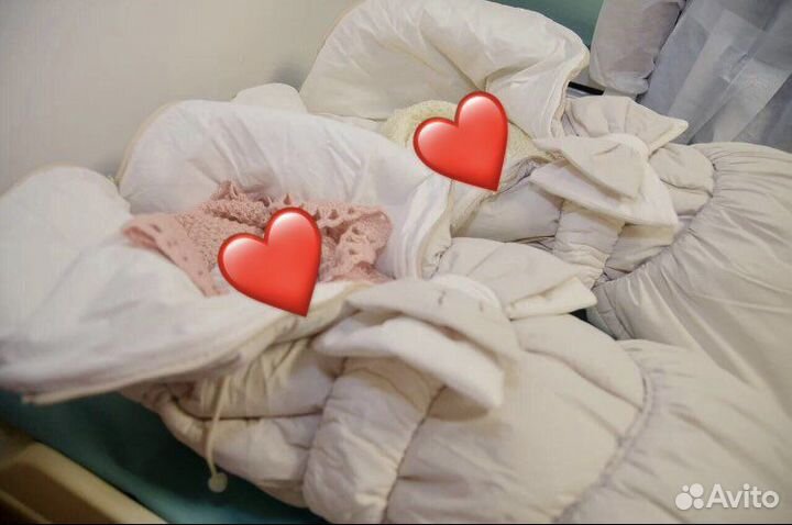 Конверт на выписку для двойни 56-68р