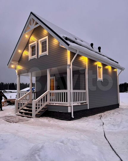 Дача 96 м² на участке 8 сот.