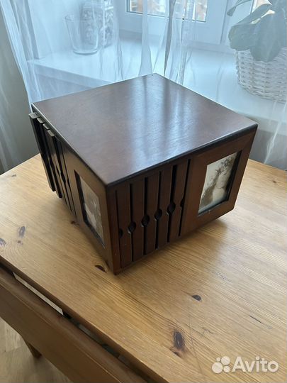 Фотобокс на 480 фотографий. Натуральное дерево