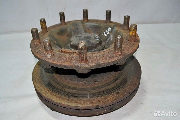 Ступица, дисковые тормоза, передний мост, левая re