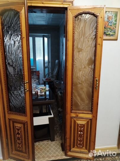 Двери межкомнатные с коробкой деревянные