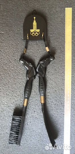 Олимпийский набор щетка и ложка для обуви СССР