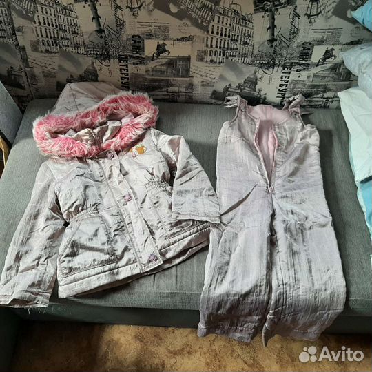 Куртки и костюмы для девочки