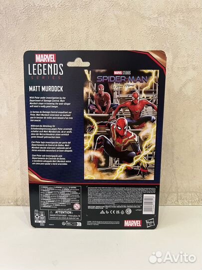 Matt Murdock Marvel Legends Daredevil фигурка Сорв