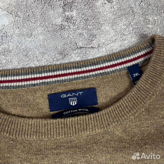 Свитер Gant Джемпер Оригинал Шерсть Кофта Wool