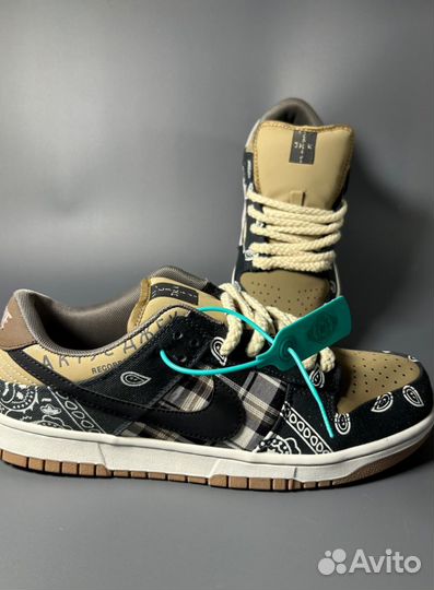 Кроссовки Nike SB dunk low x Cactus Jack Люкс