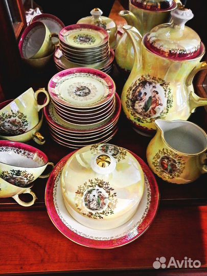 Сервиз чайный гдр или попредметно. Фужеры