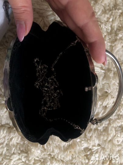 Сумка женская металлик