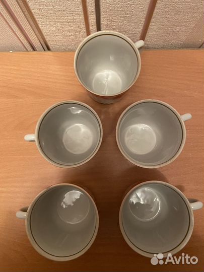 Фарфоровые чашки СССР