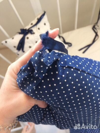 Бортики-подушки для кроватки