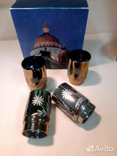 Рюмки хрустальные винтаж СССР редкие