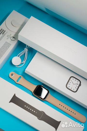 Смарт часы Watch S7 + стекло+второй ремешок