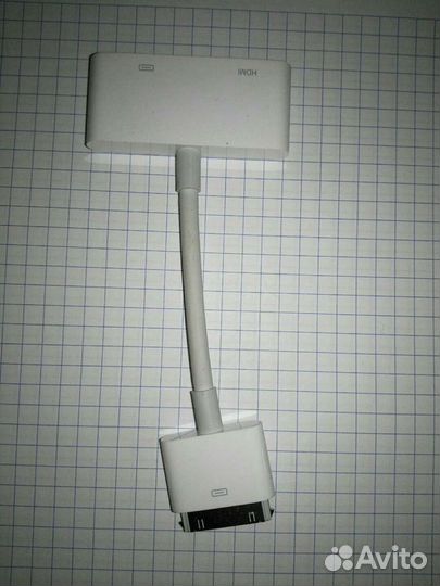 Адаптер для iPad/iPhone 30-pin