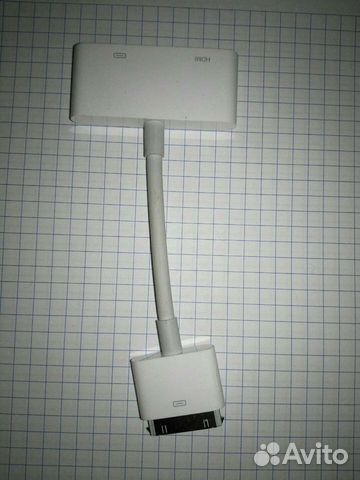 Адаптер для iPad/iPhone 30-pin