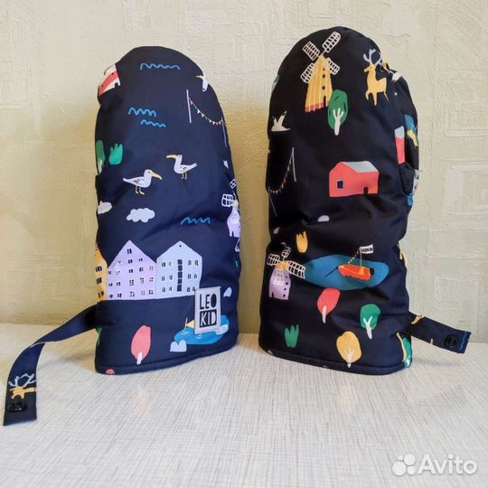 Муфты-варежки на коляску Leokid Леокид