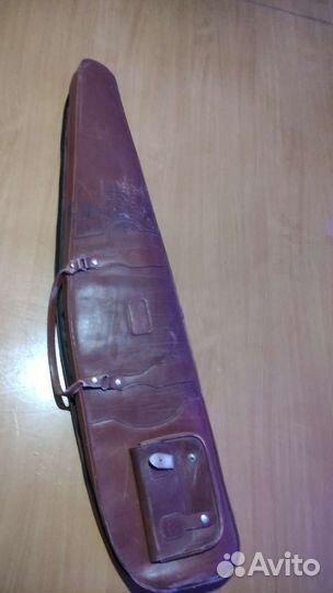 Кожаный чехол для ружья