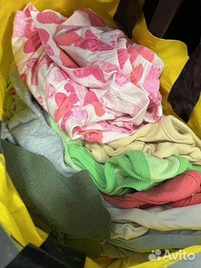 Пакет вещей 68-74 и игрушек для девочки