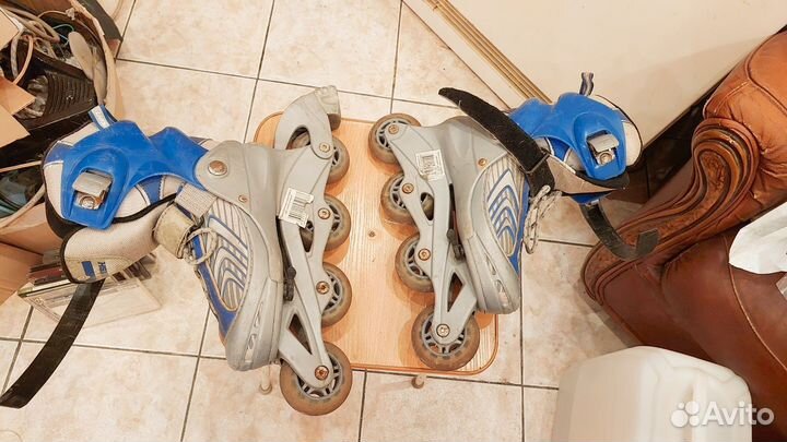 Роликовые коньки детские раздвижные 34-37